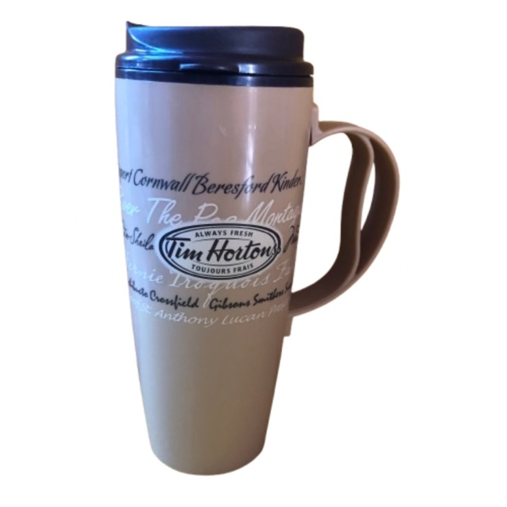 Vintage Tim Hortons Collectible Travel Mug